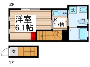 EUPHORIA柴又駅前の物件間取画像